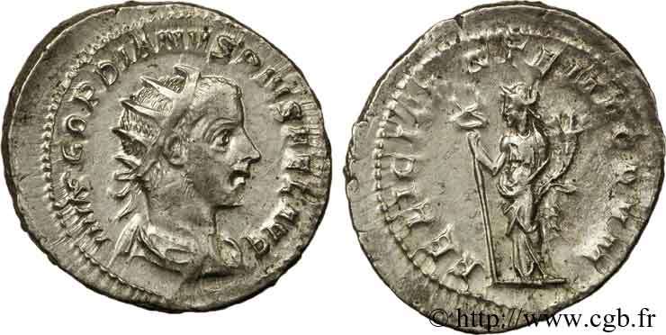 GORDIANO III Antoninien XF