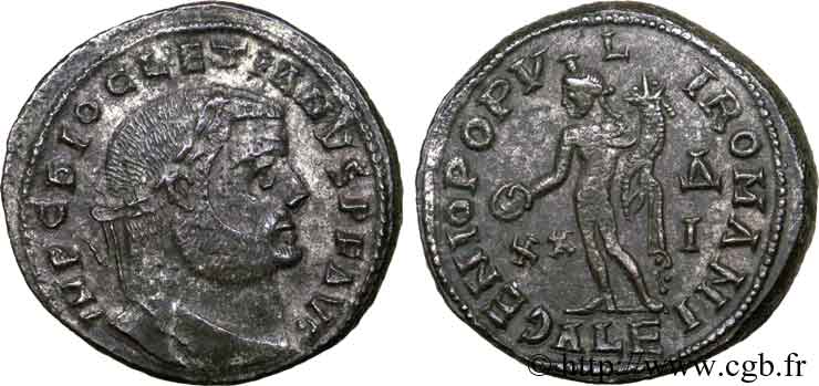 DIOCLECIANO Follis ou nummus EBC