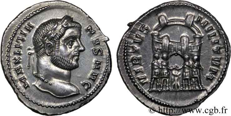 MAXIMIANUS HERCULIUS Argenteus ST
