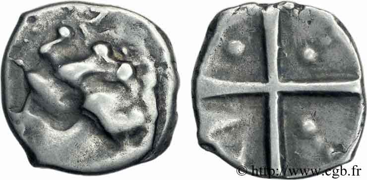 GALLIA - SOUTH WESTERN GAUL - LONGOSTALETES (Area of Narbonne) Drachme “au style languedocien” XF/VF