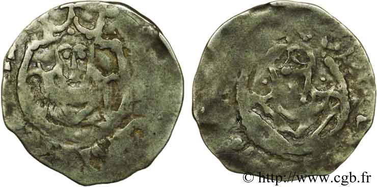 ROBERT II THE PIOUS Denier n.d. Laon VF