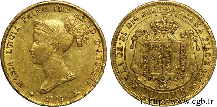 40 lires or 1815 Milan VG.2385  XF 