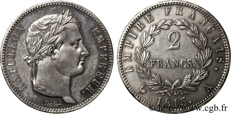 2 francs Cent-Jours 1815 Paris F.256/1 VZ 