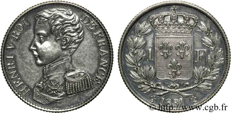 1 franc 1831  VG.2705  SPL 