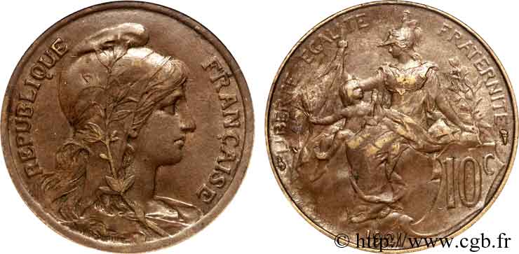 10 centimes Daniel-Dupuis 1921  F.136/30 BB 
