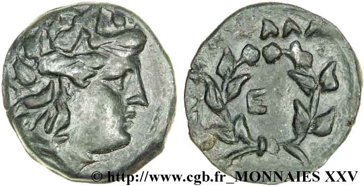 THRACE - KALLATIS Bronze, (MB, Æ 21) AU/XF