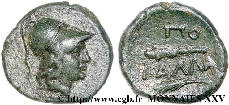 THRACE - KALLATIS Bronze, (PB, Æ 13) AU