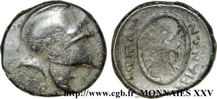THRACE - MESEMBRIA Bronze, (PB, Æ 21) VF