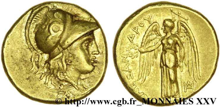 MACEDONIA - REGNO DI MACEDONIA - ALESSANDRO III IL GRANDE Statère d or AU