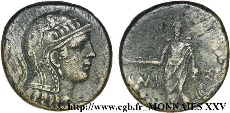 PONT - AMISOS Bronze, (GB, Æ 28) XF/VF