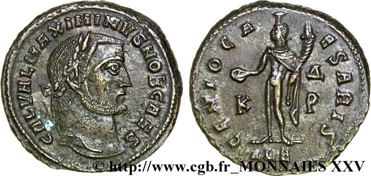 MAXIMINUS II DAIA Follis ou nummus VZ