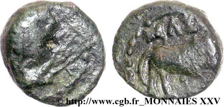 MASSALIA - MARSEILLES Petit bronze au lion fSS/SS
