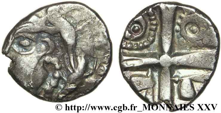 GALLIA - SOUTH WESTERN GAUL - PETROCORII (Area of Perigueux) Drachme  type de Belvès  VF/XF