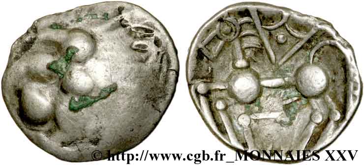 ELUSATES (Area of the Gers) Drachme “au cheval” VF/VF