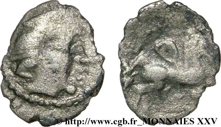 GALLIA - CENTROOESTE - INCERTIAS Obole, division de la drachme pictonne (?) MBC/BC