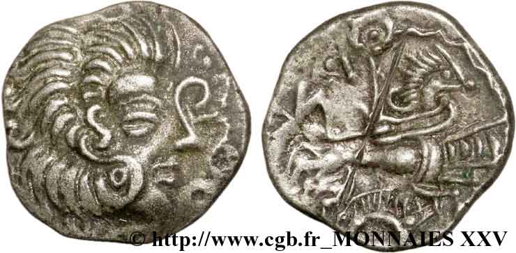 CORIOSOLITES (Région de Corseul, Cotes d Armor) Statère de billon, classe VI TTB+