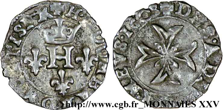 PRINCIPAUTY OF DOMBES - HENRY OF MONTPENSIER Liard BB