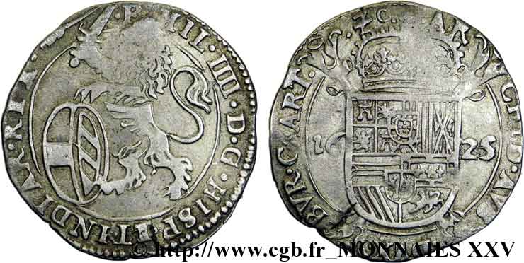 SPANISH LOW COUNTRIES - COUNTY OF ARTOIS - PHILIPPE IV OF SPAIN Escalin XF
