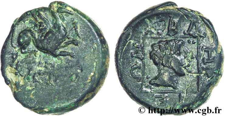 THRAKIEN - ABDERA Bronze, (PB, Æ 16) SS