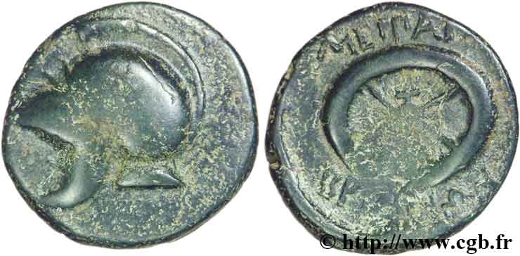 THRACE - MESEMBRIA Bronze, (MB, Æ 21) VF
