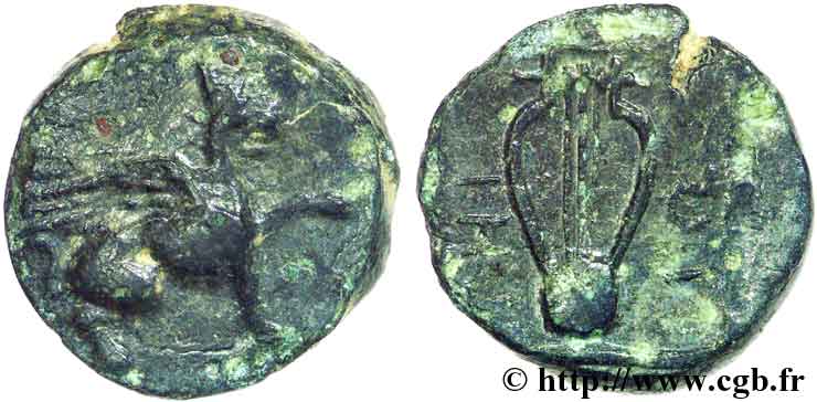 IONIA - TEOS Bronze (PB, Æ 12) AU/XF