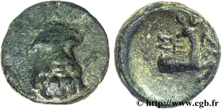PISIDIE - SELGÉ Bronze, (PB, Æ 13) TTB