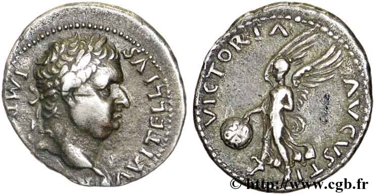 VITELLIUS Denier AU/XF