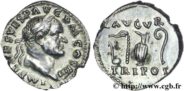 VESPASIANO Denier MS