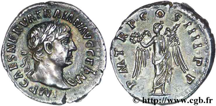 TRAJANUS Denier MS