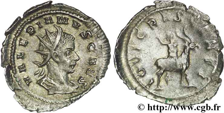 VALERIANO II Antoninien AU/XF