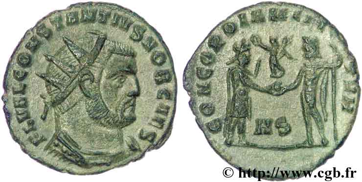 CONSTANTIUS I Pseudo ou néo-aurelianus MS