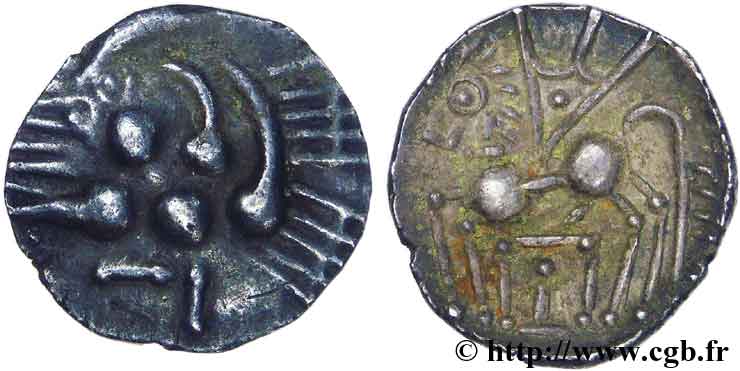 GALLIA - SUDOVESTE DELLA GALLIA - ELUSATES (Area of the Gers) Drachme “au cheval” XF