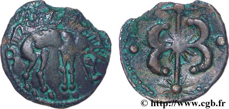 VELIOCASSES (Regione di Normandia) Bronze au sanglier XF/AU