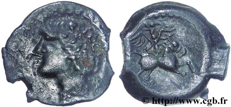 GALLIA BELGICA - MELDI (Area of Meaux) Bronze EPENOS VF/XF