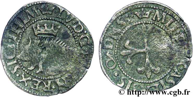 ITALY - ASTI - LOUIS XII Soldino n.d. Asti VF