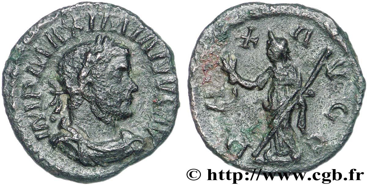 MAXIMIANUS HERCULIUS Quinaire ou “denier” XF