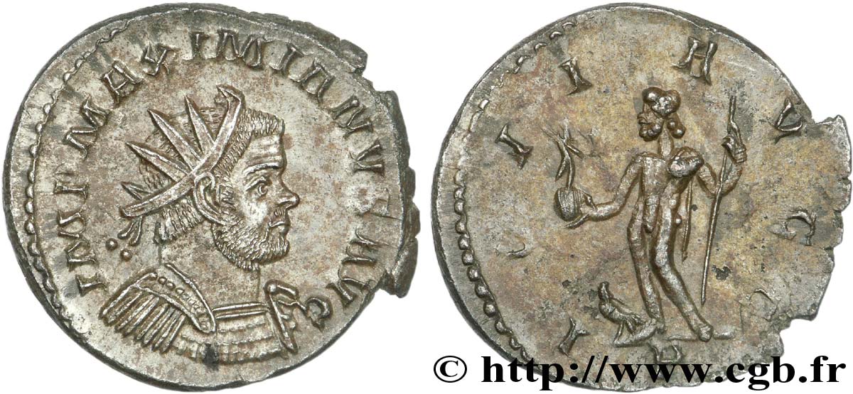 MAXIMIANUS HERCULIUS Aurelianus MS/AU