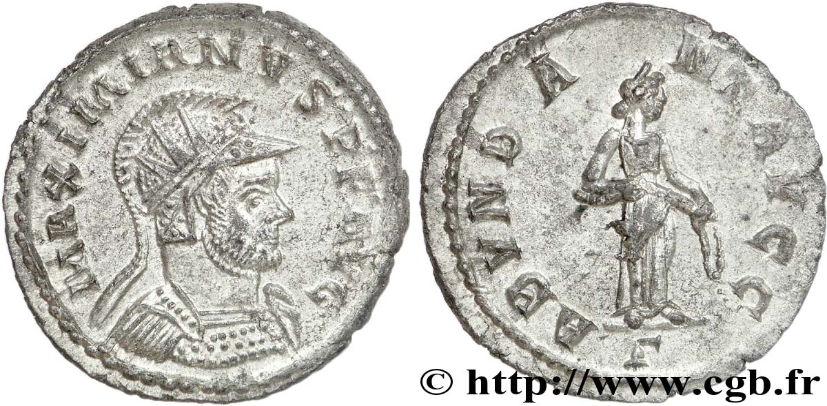 MAXIMIANUS HERCULIUS Aurelianus  MS/AU