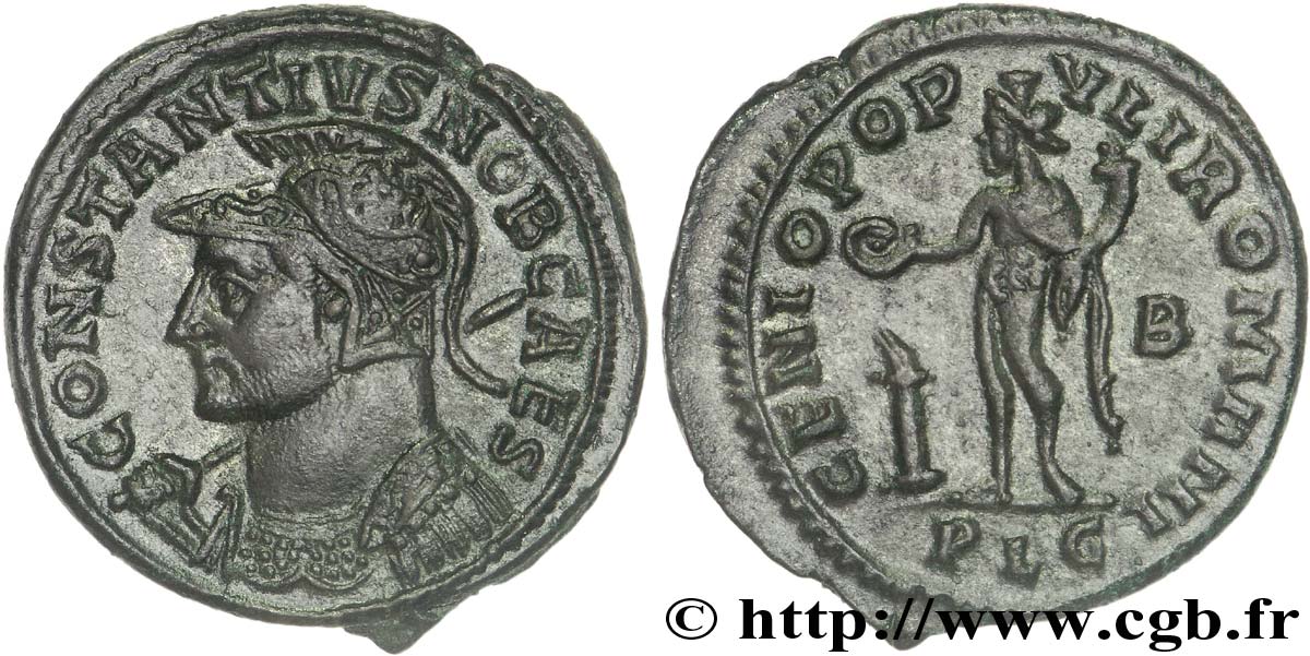 CONSTANTIUS I Follis ou nummus VZ