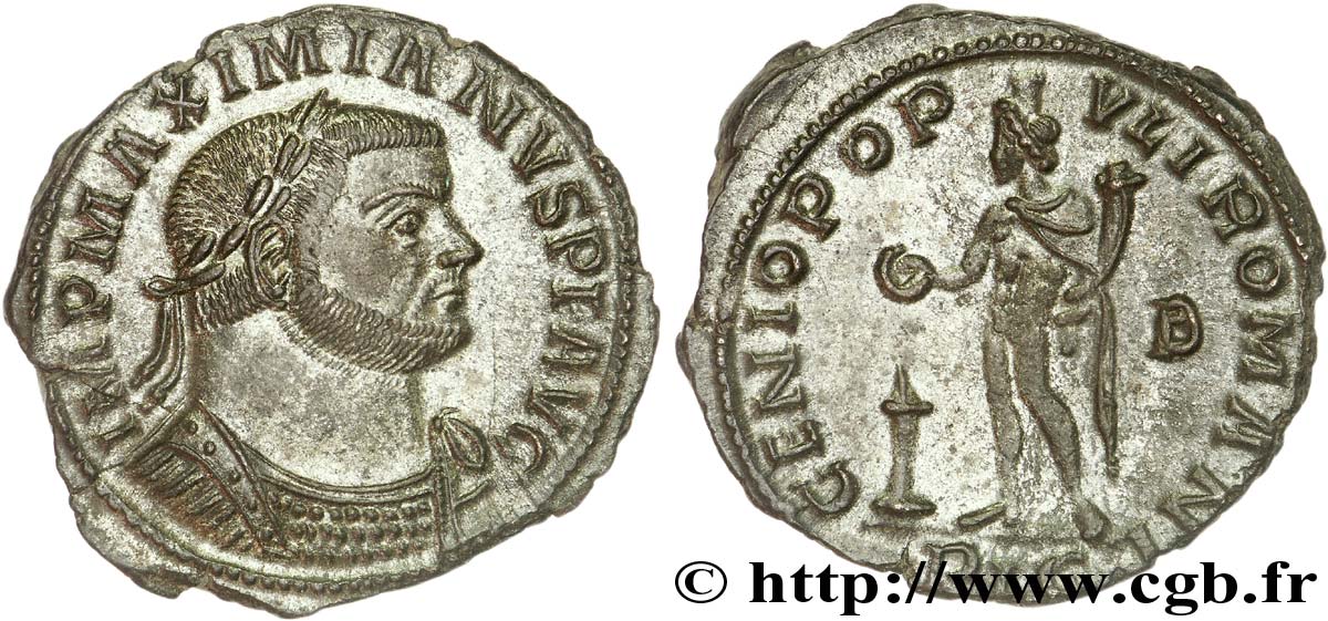 MAXIMIANUS HERCULIUS Follis ou nummus fST