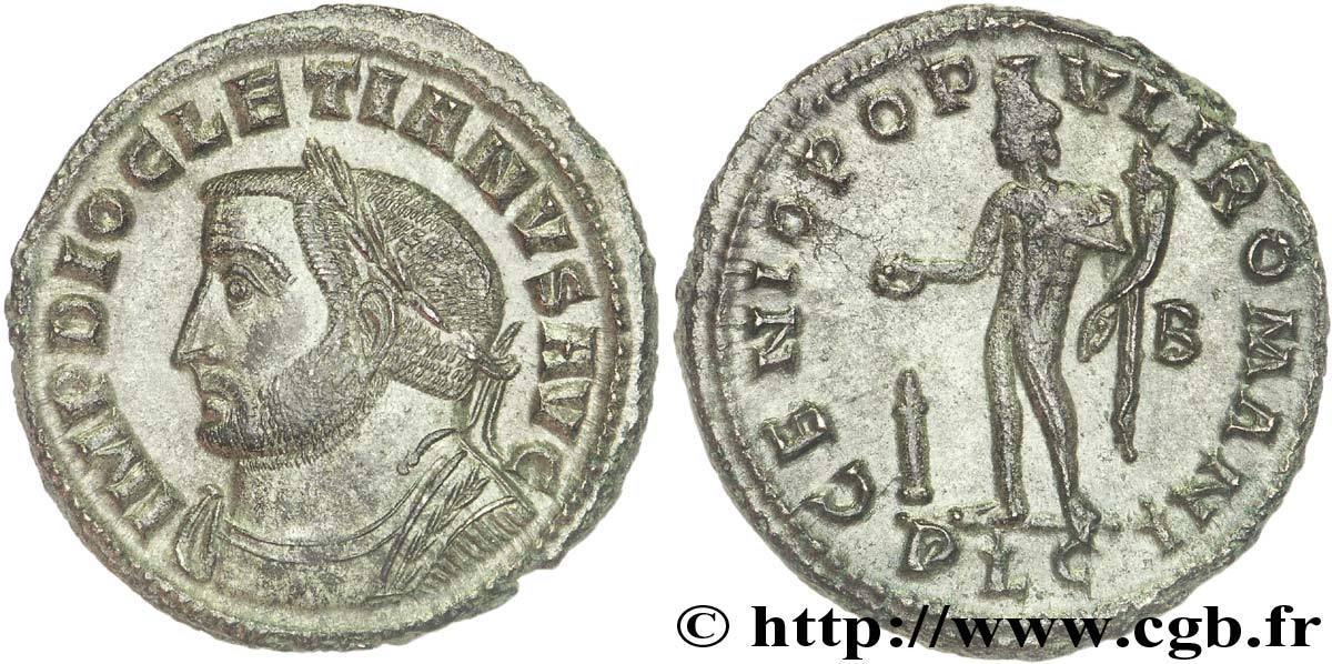 DIOCLEZIANO Follis ou nummus MS/SPL