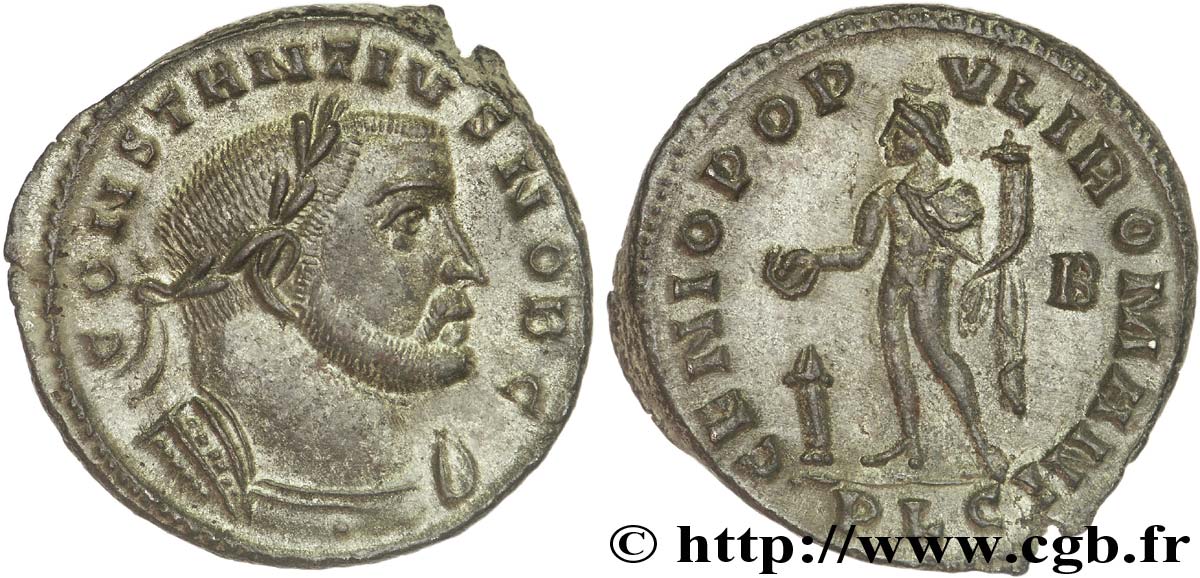 CONSTANTIUS I Follis ou nummus VZ