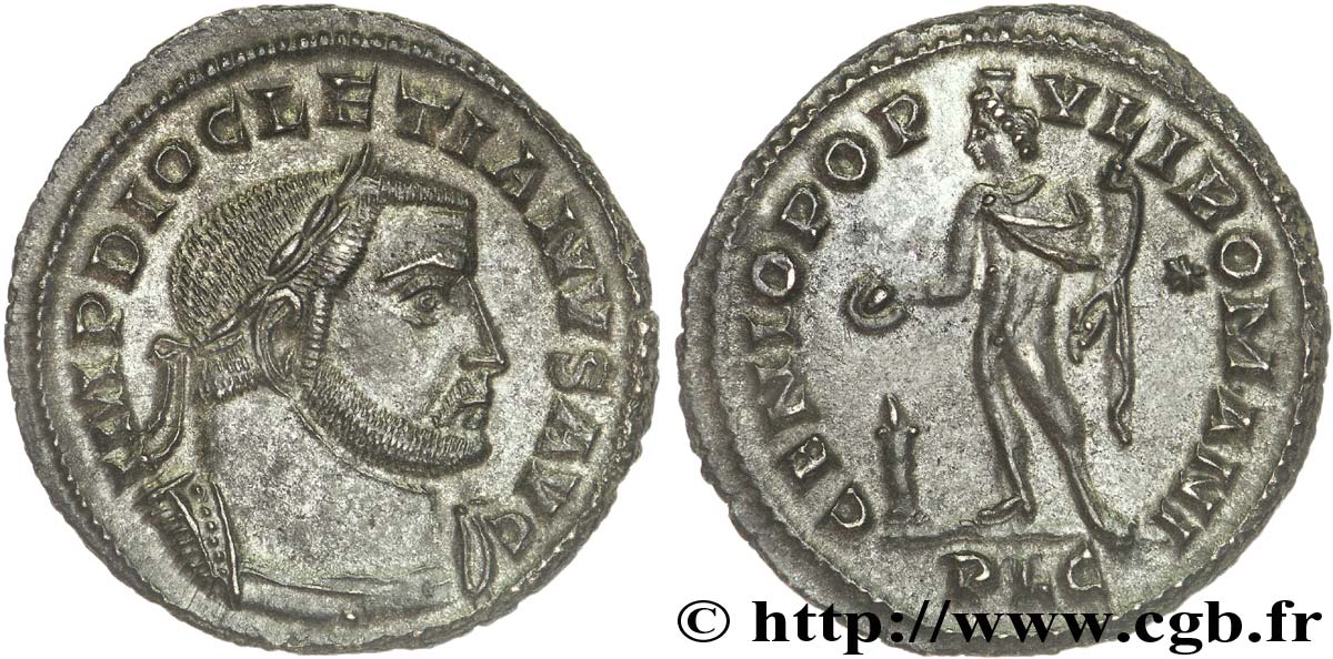 DIOCLEZIANO Follis ou nummus MS/MS