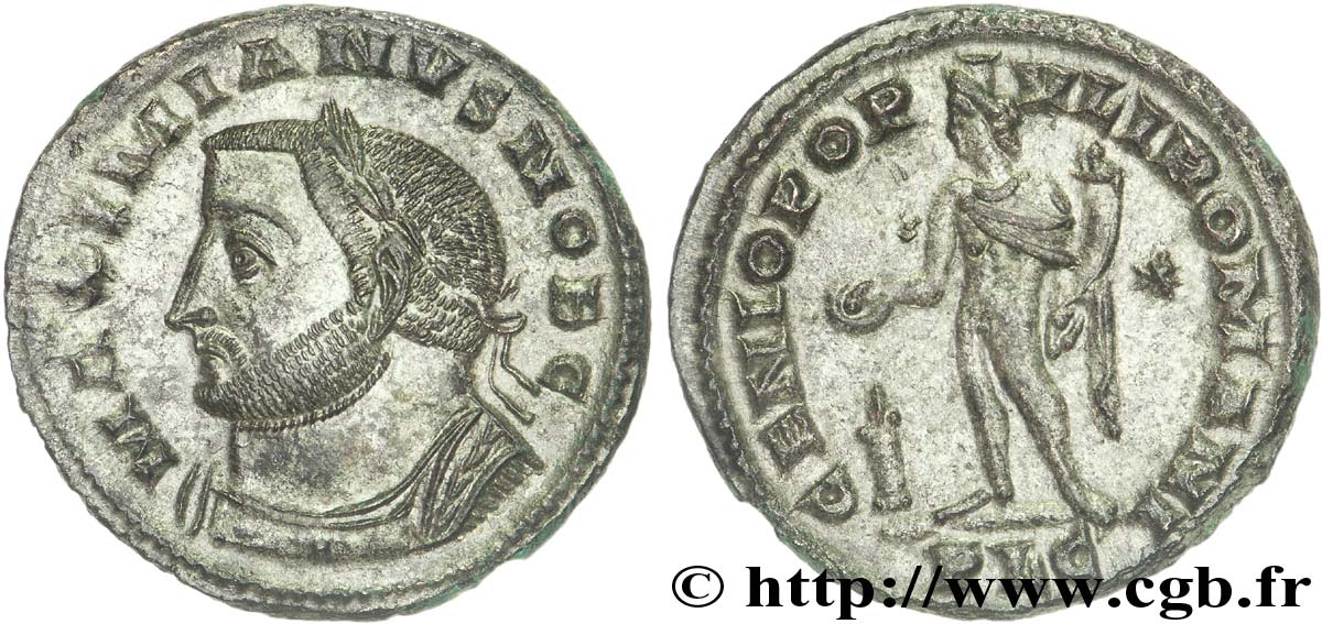 GALERIUS Follis ou nummus ST/VZ