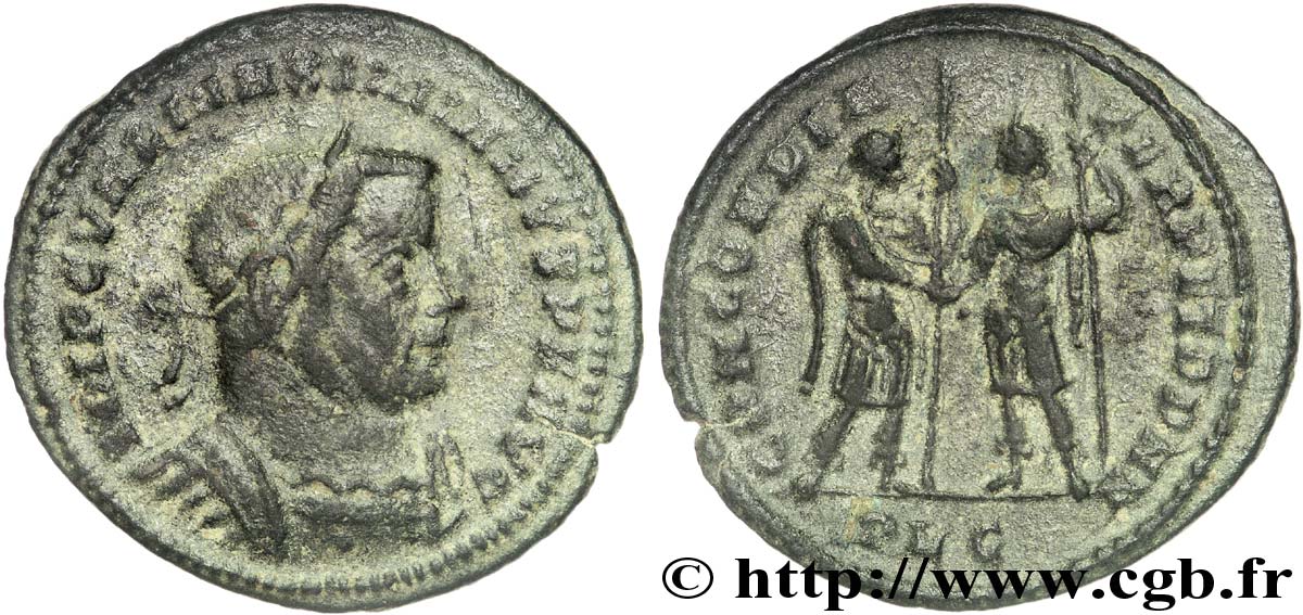 MAXIMIAN HERCULIUS Follis ou nummus SS