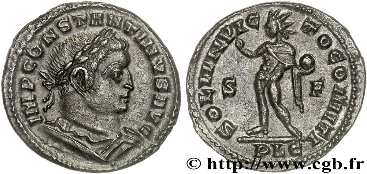 CONSTANTINE I THE GREAT Follis ou nummus AU