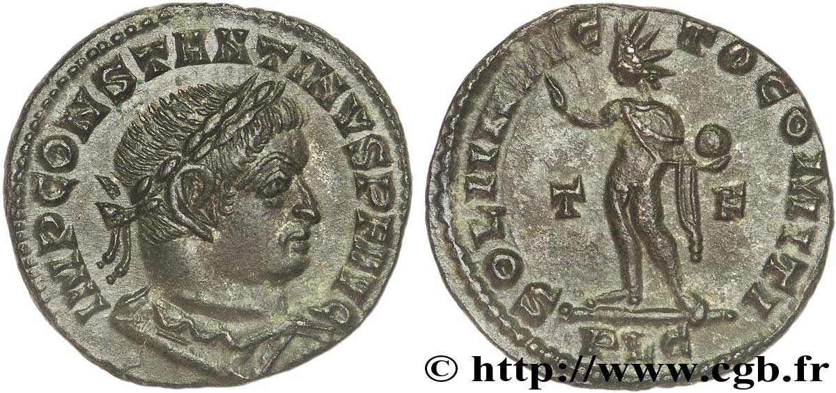 CONSTANTIN Ier LE GRAND Follis ou nummus SPL