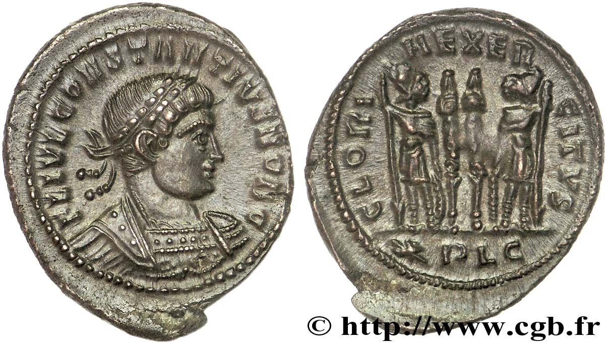 CONSTANTIUS II Centenionalis ou nummus fST/VZ