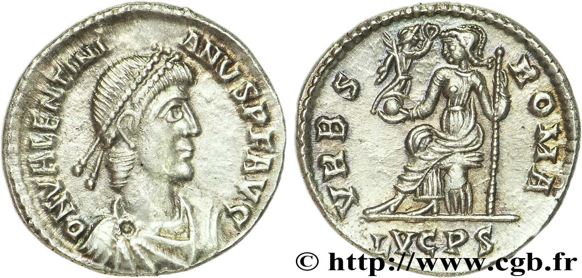 VALENTINIAN II Silique MS