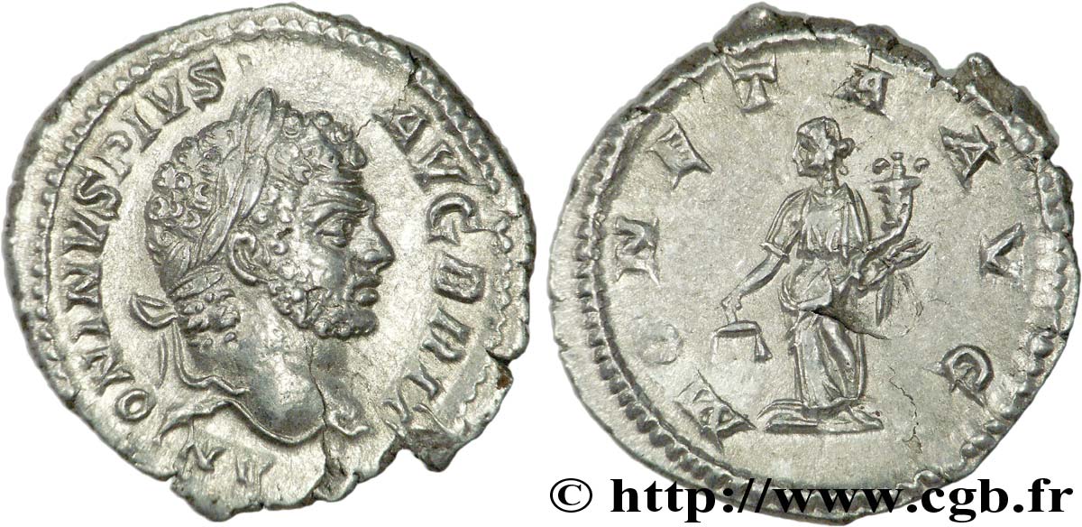 CARACALLA Denier MS